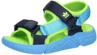 Sandale LICO "Sandale Aydin V", Jungen, Gr. 28, blau, Synthetik, Schuhe Sandale