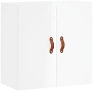 vidaXL H&auml;ngeschrank Wandschrank Hochglanz-Wei&szlig; 60x31x60 cm Holzwerkstoff...