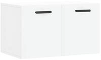vidaXL H&auml;ngeschrank Wandschrank Wei&szlig; 60x36,5x35 cm Holzwerkstoff (1-St)