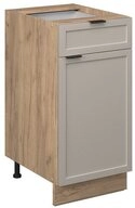 Vicco Unterschrank Fame-Line, GrauBeige/Goldkraft Eiche, 40 cm ohne...