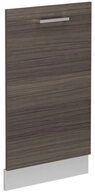 Vicco Frontblende R-Line, Edelgrau/Wei&szlig;, 45 cm ohne Arbeitsplatte (1 St)