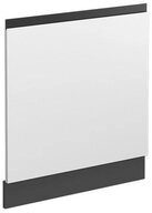 Vicco Frontblende R-Line, Wei&szlig;/Anthrazit, 60 cm J-Shape, ohne Arbeitsplatte (1...