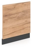 Vicco Frontblende R-Line, Goldkraft Eiche/Anthrazit, 60 cm ohne Arbeitsplatte...