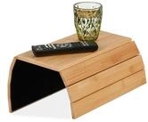 relaxdays Tablett Sofatablett Bambus, Bambus