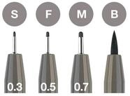 Faber-Castell K&uuml;nstlerstift Faber-Castell Pitt Artist Pen Tintenschreiber -...