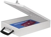 WEDO Dokumententasche WEDO 102 1537 Dokumenten-Kassette DIN A4 mit...