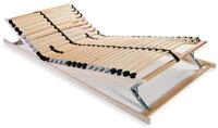 Lattenrost, vidaXL, Lattenrost mit 28 Latten 7 Zonen 80x200 cm