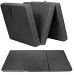 Klappmatratze Premium Klappmatratze, sunnypillow, 15 cm hoch grau 120 cm x 195 cm x