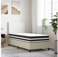 Taschenfederkernmatratze, vidaXL, Matratze Taschenfederkern Mittel 70x200 cm