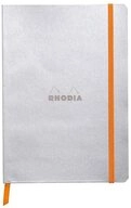 Rhodia Notizbuch Rhodia Rhodia Flex Nbuch A5 L 72Bl Silber