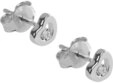 CHRIST Paar Ohrstecker CHRIST Damen-Ohrstecker 375er Wei&szlig;gold 2 Diamant