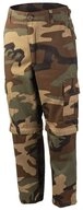 Mil-Tec Zip-off-Hose US ZIP-OFF BDU HOSE KIDS WOODLAND - S verst&auml;rkter