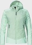 Funktionsjacke SCH&Ouml;FFEL "Hybrid Jk Style Blaueis WMS", Damen, Gr. 38, gr&uuml;n (6205,