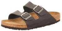 Birkenstock Arizona FL SFB Schwarz weit Pantolette