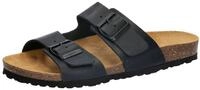 Pantolette LICO "Pantolette Bioline Jenrik", Herren, Gr. 36, schwarz, Leder,...