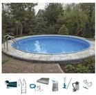 KONIFERA Rundpool Kuba II (Set, 9-tlg), verschiedene Gr&ouml;&szlig;en, f&uuml;r den...