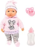 Bayer Babypuppe Lisa Magic Eyes, 38 cm (3-tlg)