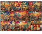 Schmidt Spiele Puzzle Genussvolle Auszeit: Auf Reisen Mit B&uuml;Chern Und Wein...