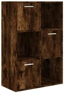 vidaXL B&uuml;cherregal, Lagerschrank R&auml;uchereiche 60x29,5x90 cm