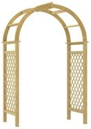 vidaXL Pergola Rosenbogen mit Rankgitter 141x97x243 cm Massivholz Kiefer, BxTxH: