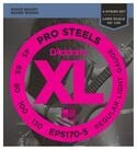 Daddario Saiten, (5er Bass XL Pro Steels 45-130 45-65-80-100-130 EPS170-5), 5er...