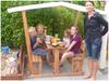 promadino Garten-Kindersitzgruppe Anna, mit Pavillon, BxTxH: 119x208x166 cm
