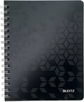 LEITZ Collegeblock LEITZ Collegeblock WOW A4 PPEinband liniertt schwarz