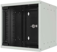EFB Wandgeh&auml;use EFB Elektronik WGB-1004GR.30 Rack 9U Wandmontiertes Regal Grau