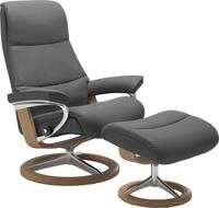 Stressless&reg; Relaxsessel View, mit Signature Base, Gr&ouml;&szlig;e M,Gestell Eiche