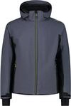 Funktionsjacke CMP, Herren, Gr. 46, grau, Web, Obermaterial: 100% Polyester. Futter: