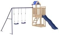 vidaXL Spielturm Spielturm Massivholz Kiefer