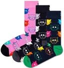 Happy Socks Kurzsocken Unisex Socken 3er Pack Baumwolle (Packung, 3er Pack)
