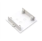Bachmann Rahmen Blind mit Anschraubdome weiss Stromadapter, 917.0101