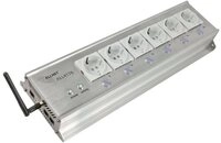 Allnet Schaltsteckdosenleiste 6-fach f&uuml;r IP Geb&auml;ude Automation 221638