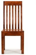 vidaXL Esszimmerstuhl, Essst&uuml;hle 2 Stk. Massivholz mit Honigfarbenem Finish