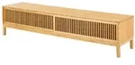 en.casa TV-Schrank &raquo;Videb&aelig;k&laquo; Fernsehschrank 140x40x38cm beige 140 cm x 38 cm...