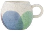 Bloomingville Tasse Bloomingville Paula Tasse, Blau, Steingut, 275 ml, Steingut