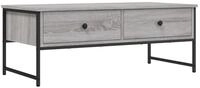 vidaXL Couchtisch Couchtisch Grau Sonoma 101x49x39,5 cm Holzwerkstoff (1-St)