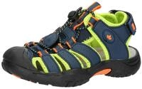 Sandale LICO "Sandale Nimbo", Jungen, Gr. 25, blau, Synthetik, Schuhe Sandale