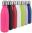 relaxdays Isolierflasche Trinkflasche Edelstahl, Pink
