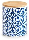Zeller Present Dose Vorratsdose "Marokko, 600 ml, Keramik, blau/wei&szlig;, &Oslash;9,5 x...