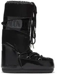 MOON BOOT Icon Glance Satin Winter Stiefel Trekkingschuh schwarz 35-38 EU