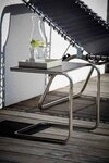 Fiam Beistelltisch Club aus Aluminium, Schwarz