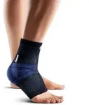 Bauerfeind Sprunggelenkbandage MalleoTrain Sprunggelenkbandage, Schwarz Rechts