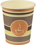 PAPSTAR Becher PAPSTAR Trinkbecher Coffee To Go 90128 0,2l braun 50 St./Pack.,...