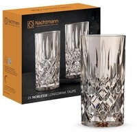 Nachtmann Longdrinkglas Noblesse Colors Longdrinkgl&auml;ser 395 ml 2er Set,...