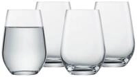 SCHOTT ZWIESEL Longdrinkglas Fort&eacute; Universalbecher 557 ml 4er Set, 4-tlg., Glas