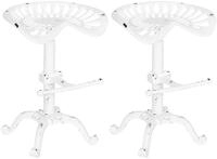 CLP Barhocker Butch (Set, 2 St., 2er), H&ouml;he und Fu&szlig;st&uuml;tze verstellbar