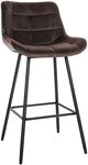 CLP Barhocker Weston (1 St., 1er), Metallgestell mit Fu&szlig;st&uuml;tze