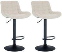 CLP Barhocker Tover (Set, 2 St., 2er), um 360&deg; drehbar und h&ouml;henverstellbar